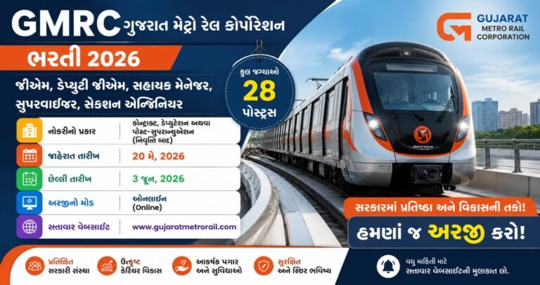 GMRC Recruitment 2026:
