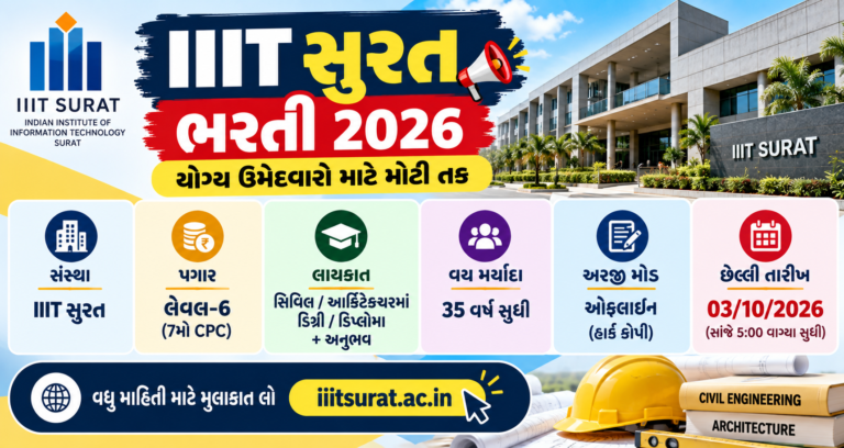 IIIT Surat Recruitment 2026