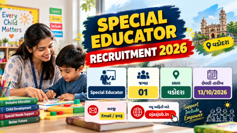 Special Educator Recruitment 2026